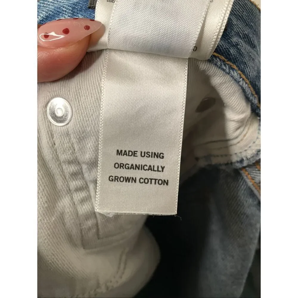 Agolde High Rise Jamie Straight Leg Jeans - Picture 11 of 11